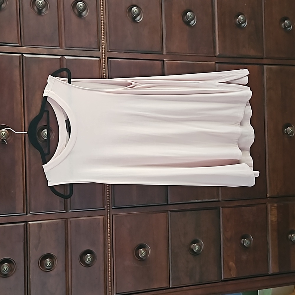 Women's J. Jill Wearever Collection Sleeveless Blouse Light Pink Size Large